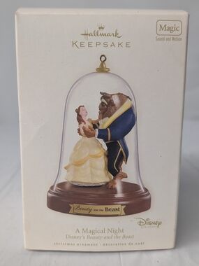 Hallmark Keepsake Beauty and the Beast A Magical Night Musical Ornament 2008
